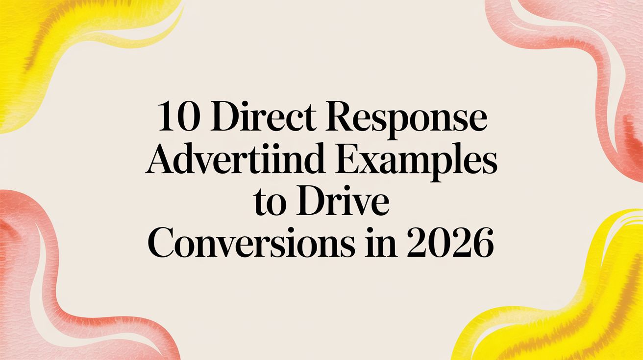 10 Direct Response Advertising Examples to Drive Conversions in 2026