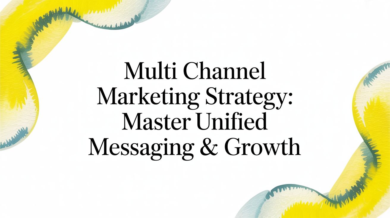 Multi Channel Marketing Strategy: Master Unified Messaging & Growth