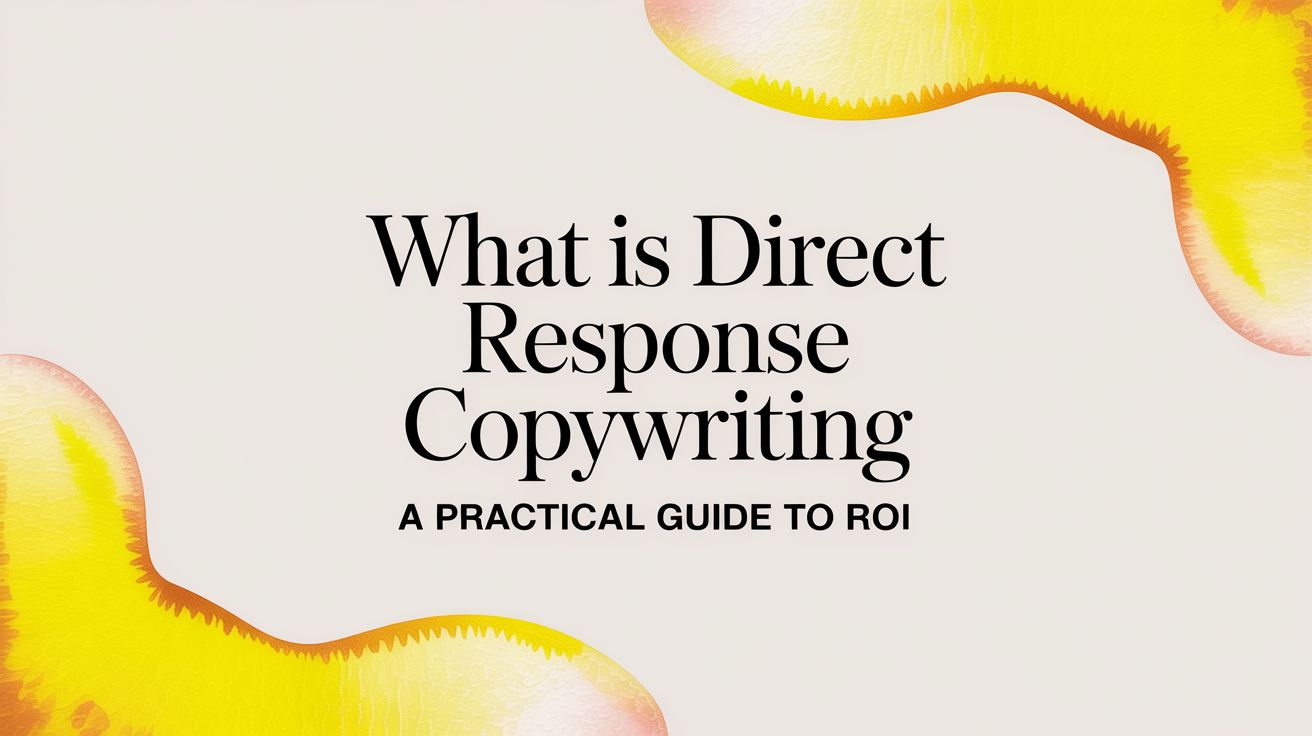 What Is Direct Response Copywriting A Practical Guide to ROI