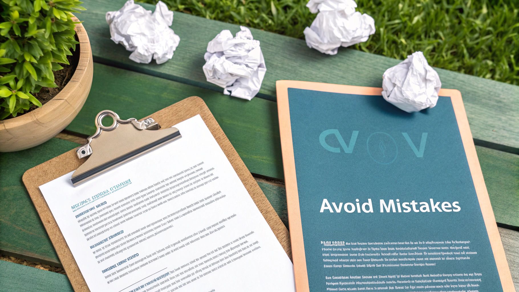 How to write a cv personal statement: Quick Guide 5 A person pointing out an error on a document with a red pen.
