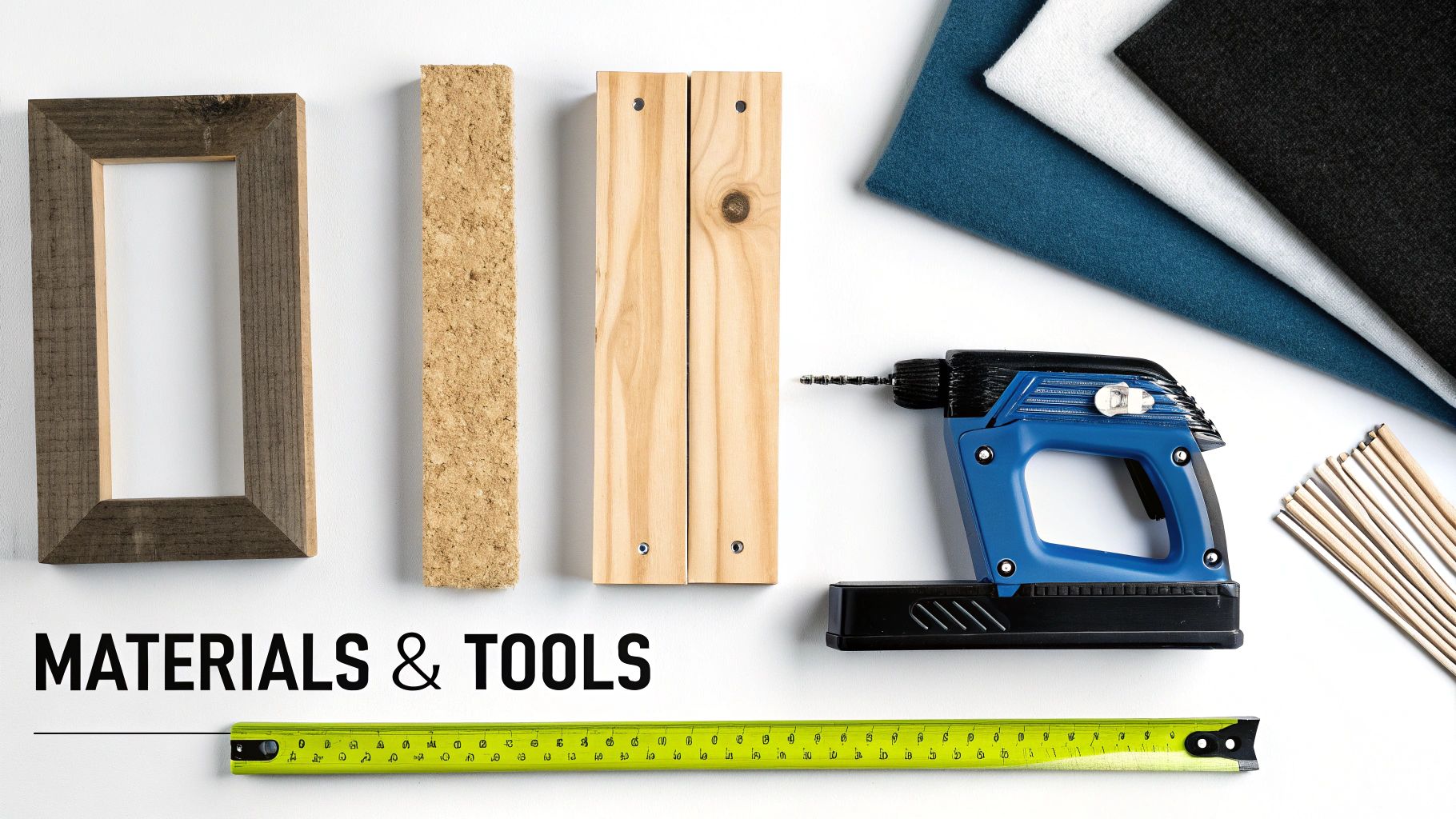 Cornice board assembly materials