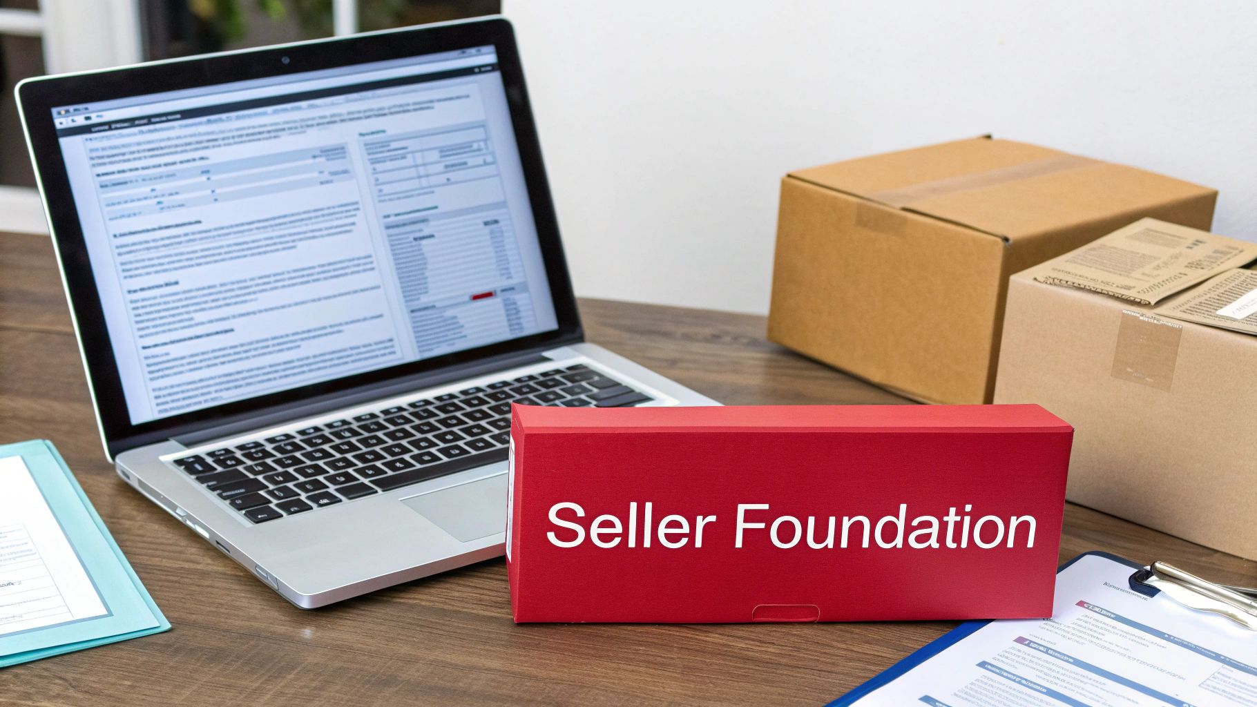 Screenshot of the Walmart Seller Center dashboard, showing key performance metrics and navigation options.