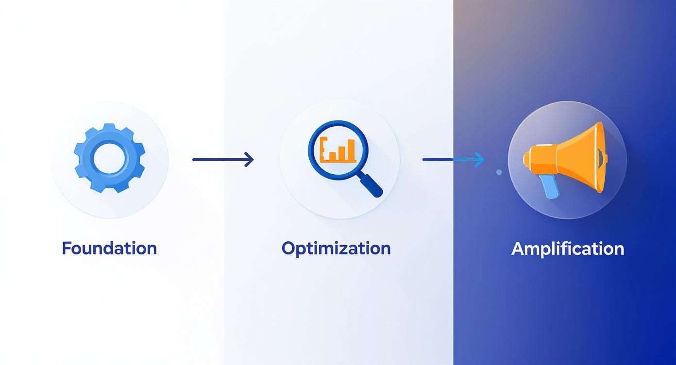 Infographic about how to increase sales on amazon