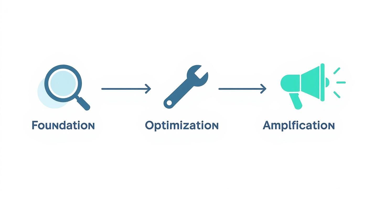 Infographic about improving ecommerce conversion rates