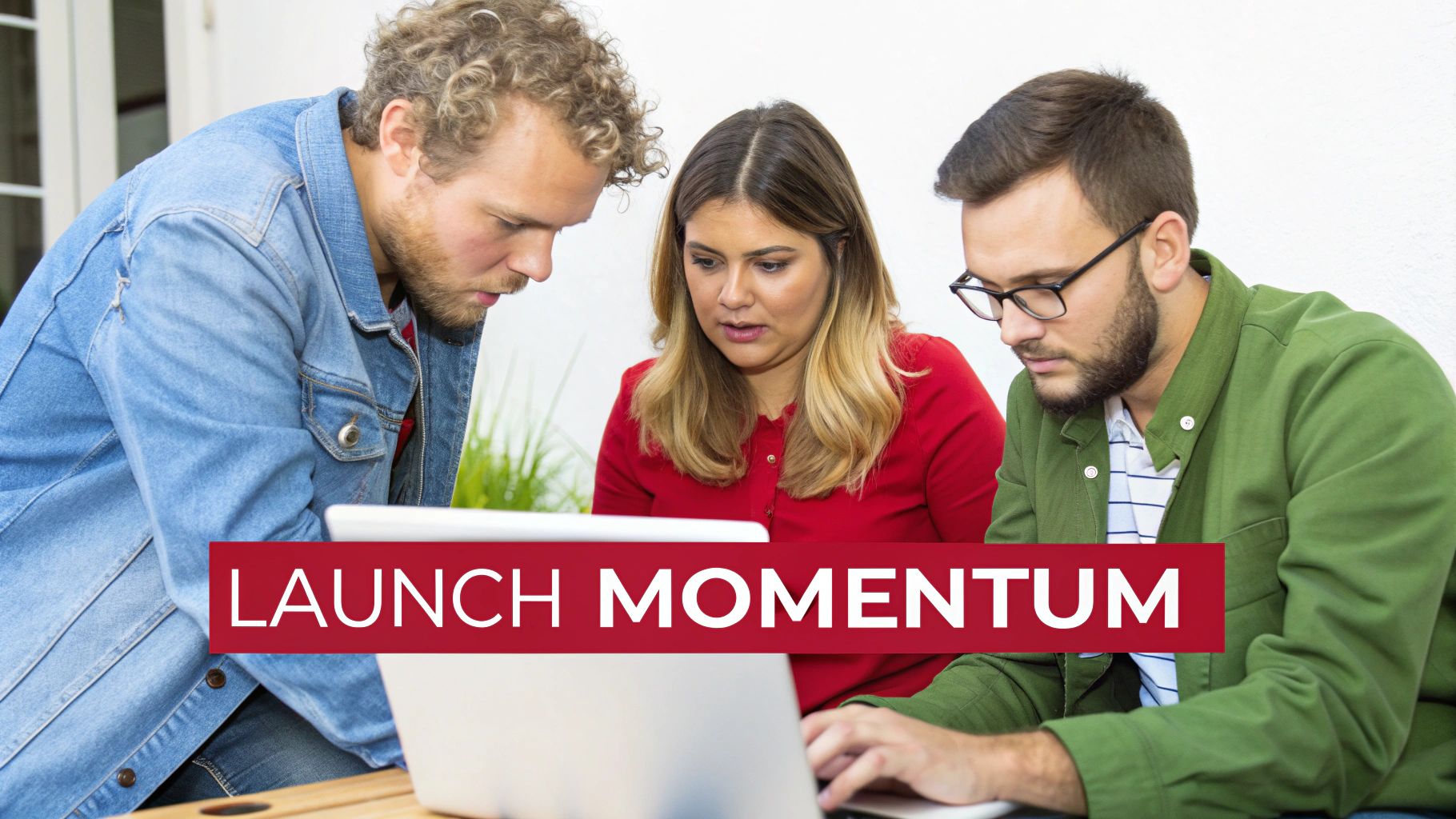 A person looking at a board with question marks, representing FAQs about go-to-market strategy.