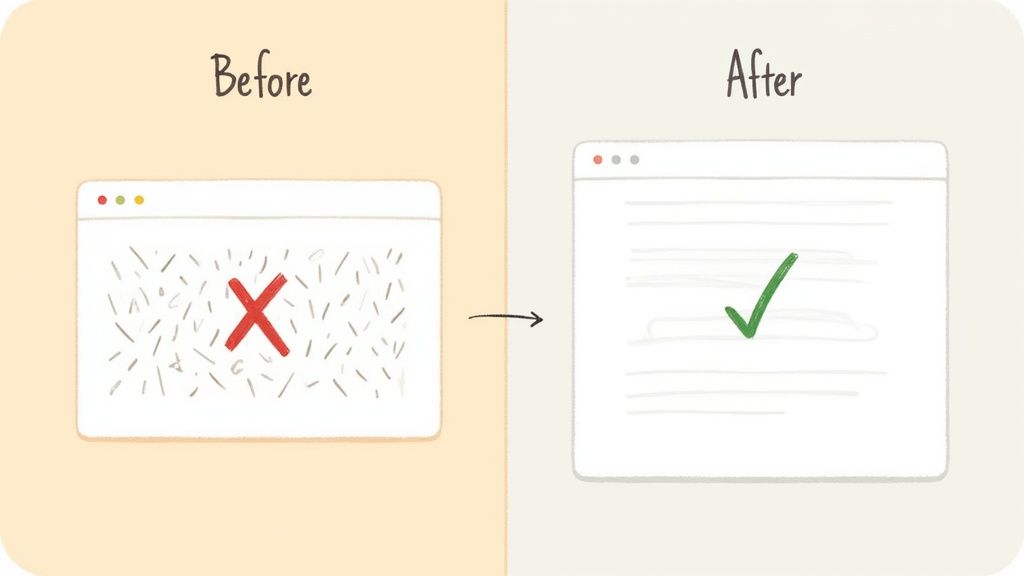 An example of a few-shot prompt being constructed in an AI playground interface, showing clear examples and the final query.