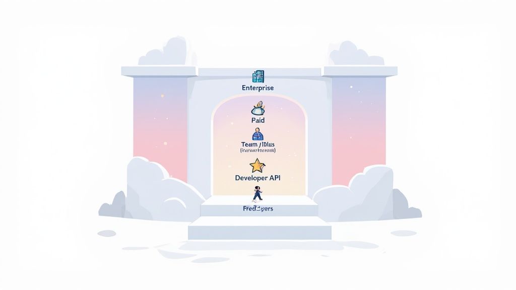 An abstract, futuristic visual representing the advanced neural network of GPT-5