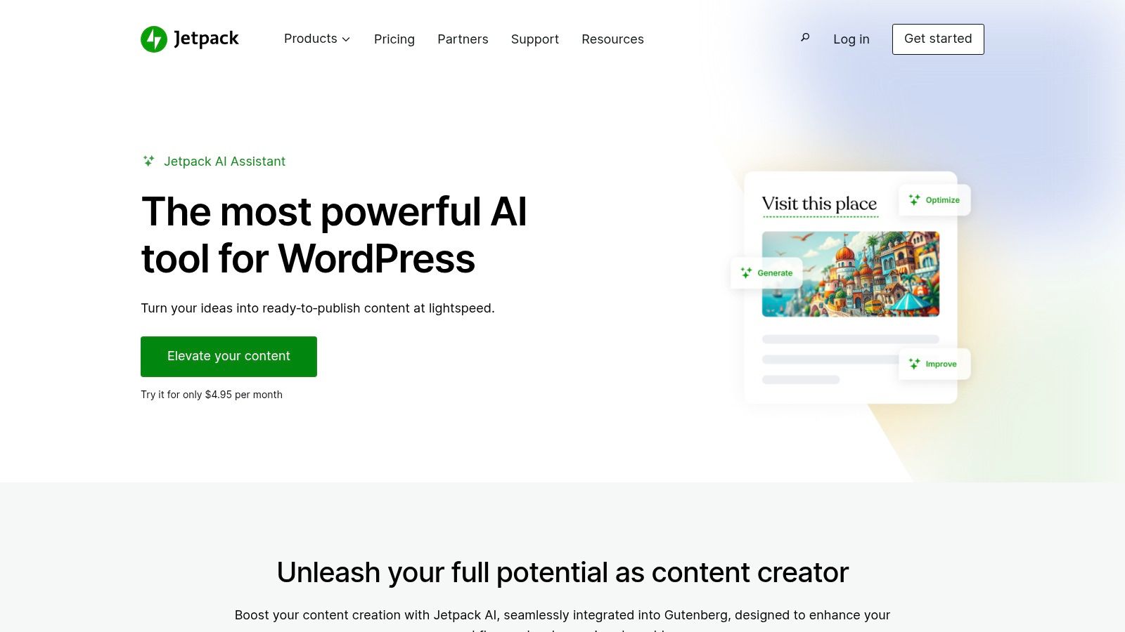 WordPress.com / Jetpack AI Assistant
