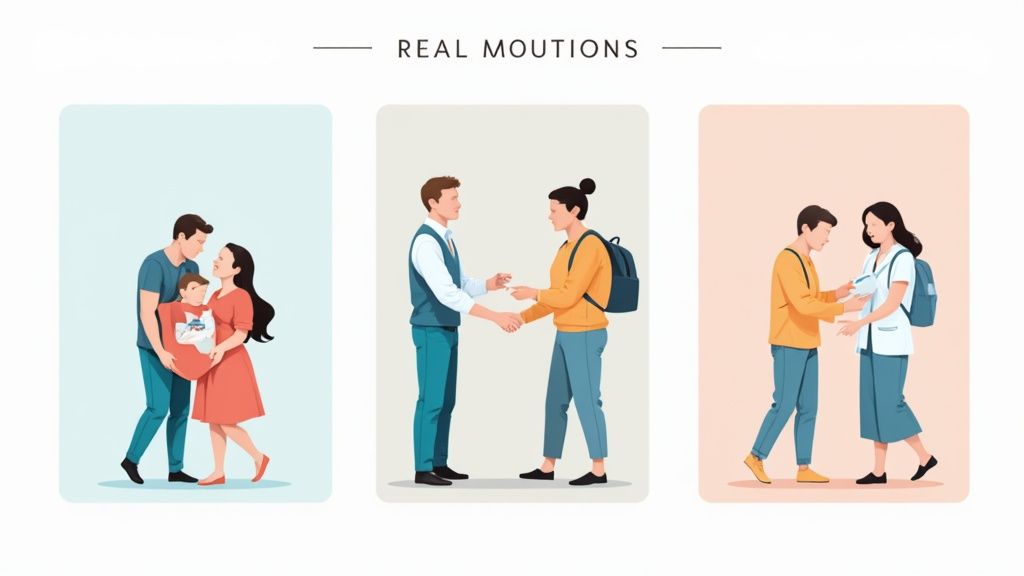 A family is gathered in a cozy living room, symbolizing the protection and planning provided by a trust fund.