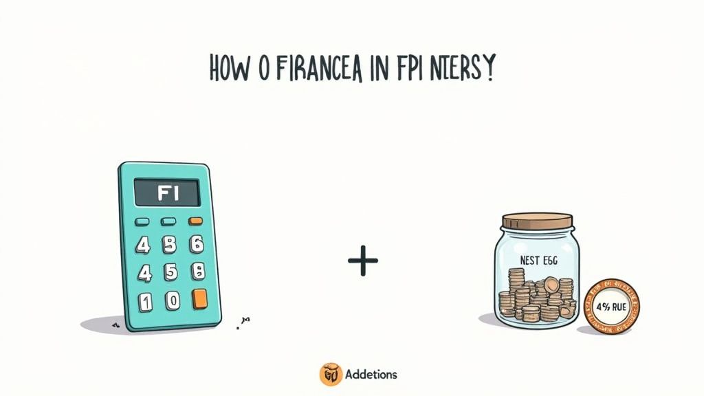 A person watering a small, growing plant that has a dollar sign on its leaves, symbolizing investment growth.