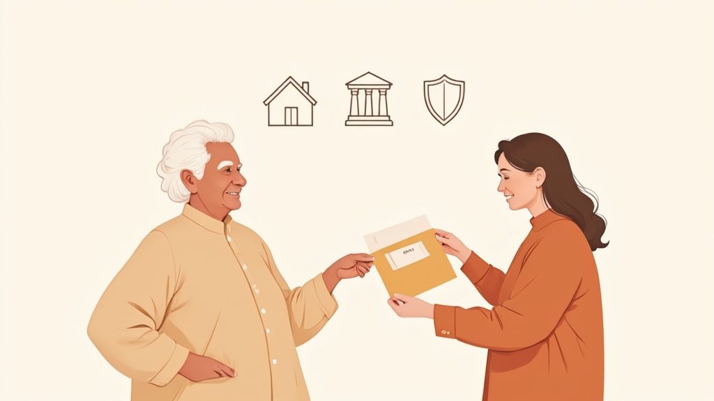 Asset protection scenario