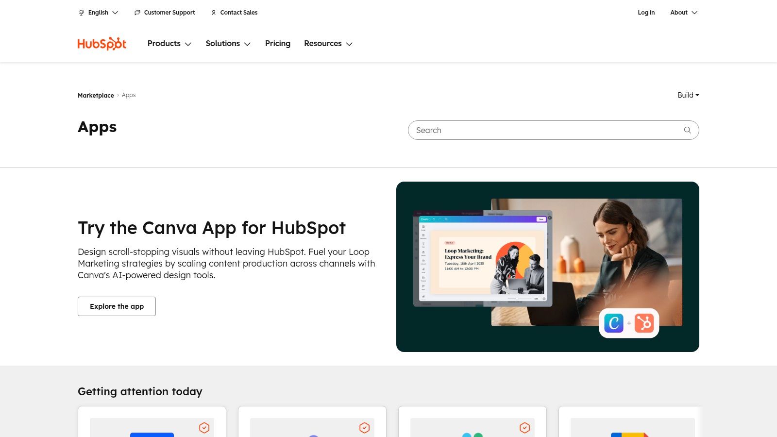 HubSpot App Marketplace (and HubSpot AI)