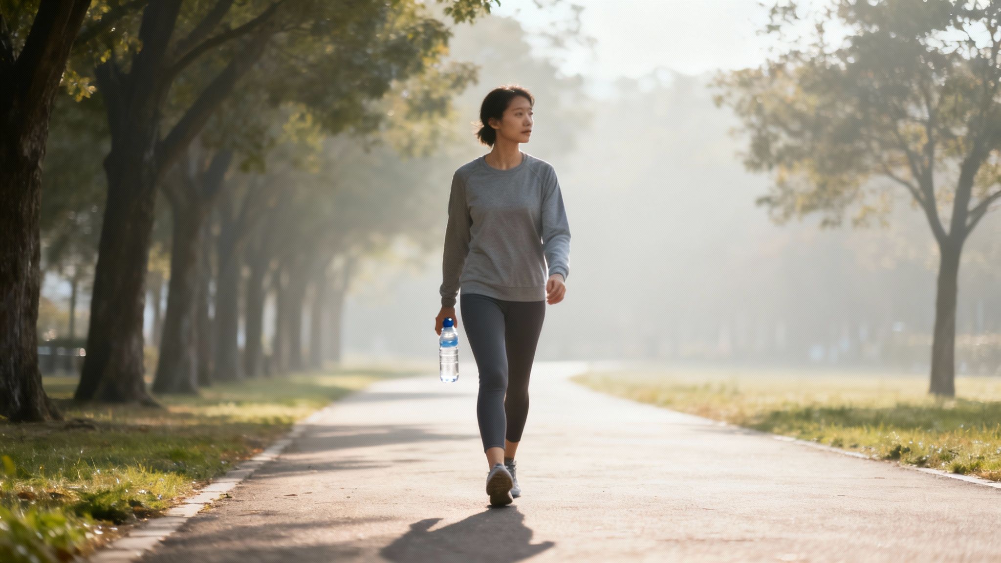 A person practicing yoga on a mat in a calm, sunlit room, embodying resilience.