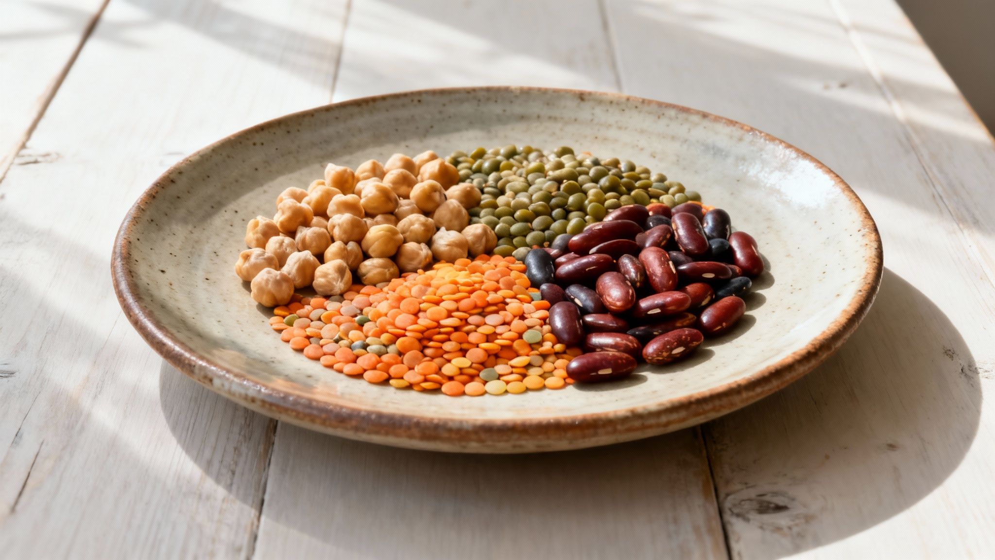 Hülsenfrüchte (Legumes: Lentils, Chickpeas, Beans)