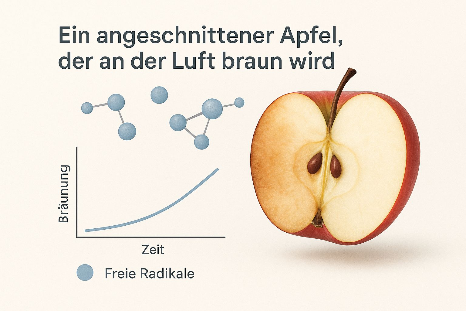 Infographic about antioxidative wirkung