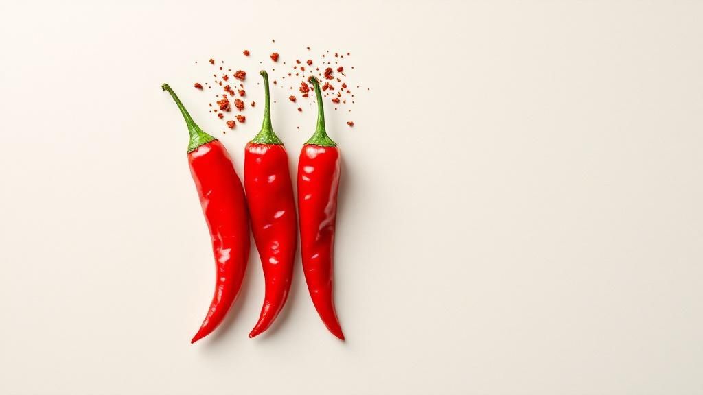 Chili und scharfe Gewürze (Chili and Hot Spices)