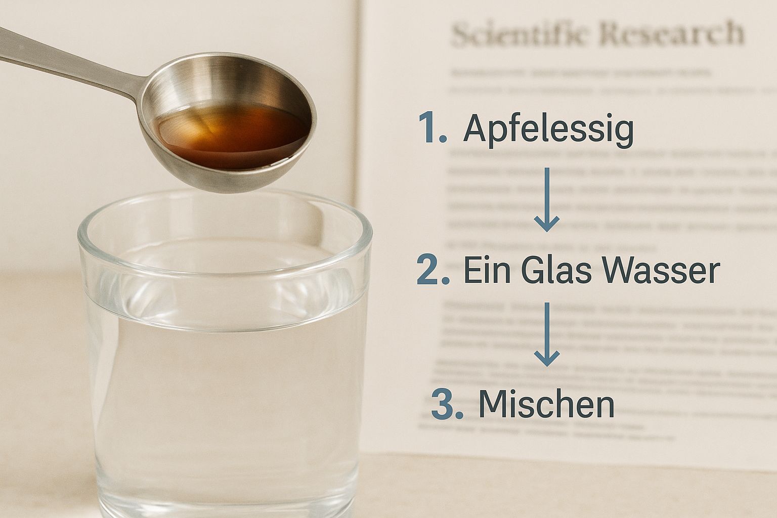 Infographic about apfelessig abnehmen