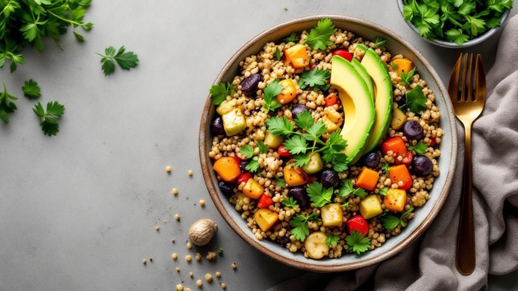 Quinoa-based meals