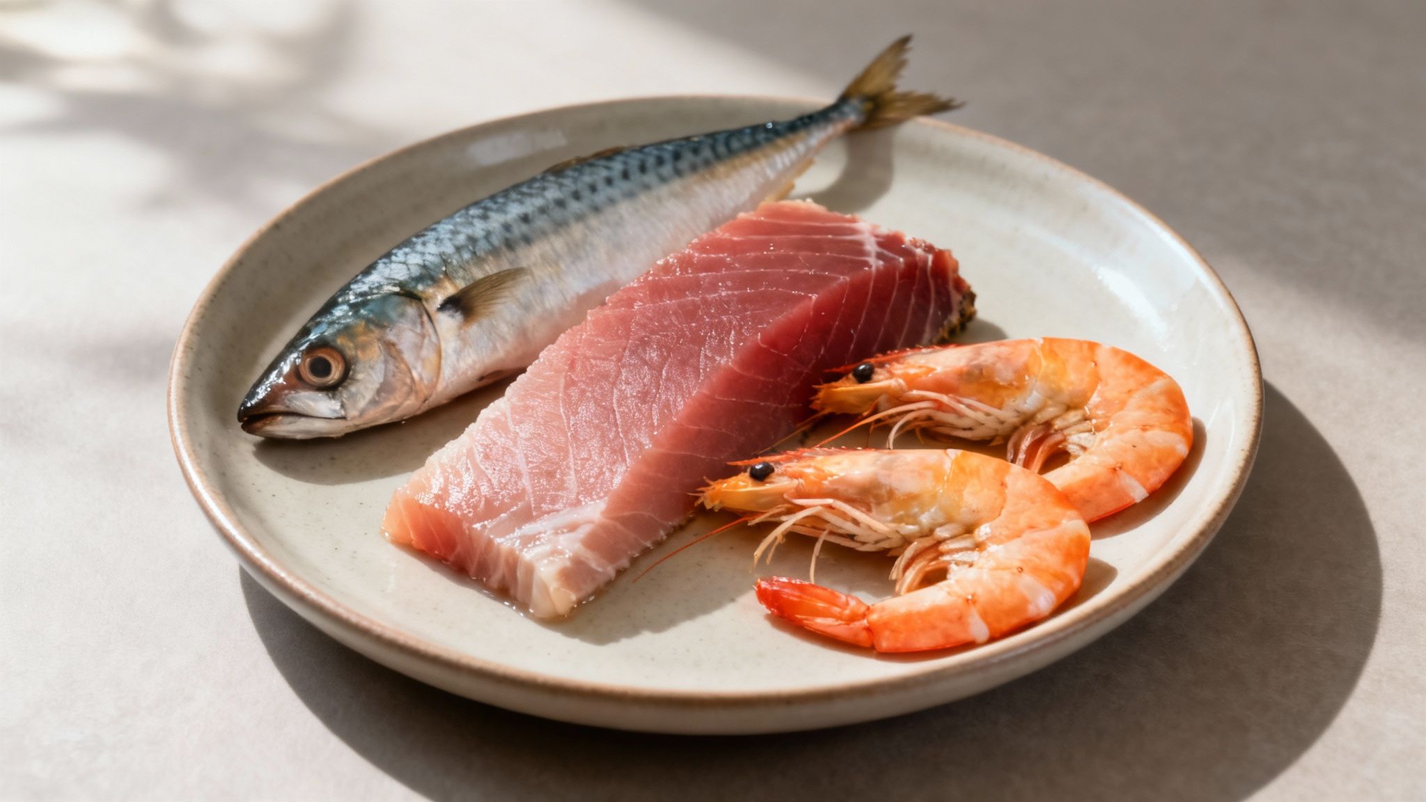 Fisch und Meeresfrüchte