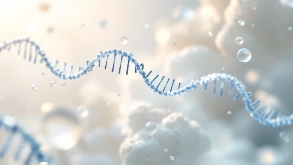 Eine Infografik, die den Prozess des Chromatin-Remodelings zeigt. Sie illustriert, wie Chromatin-Remodeling-Komplexe die Nukleosomen verschieben, um DNA-Abschnitte für das Ablesen freizulegen.