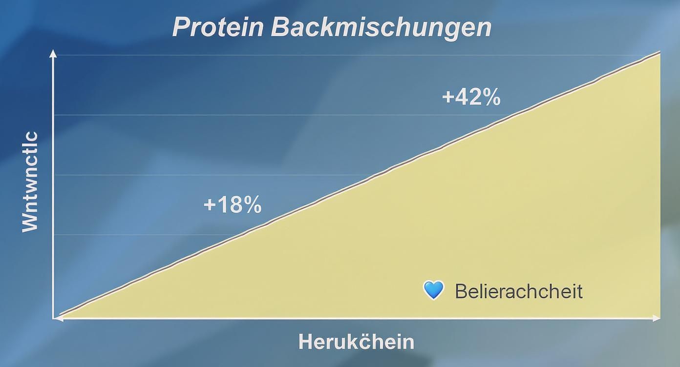 Infographic about banane protein pancakes