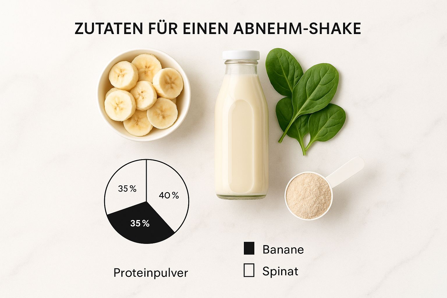 Infographic about shake zum abnehmen selber machen