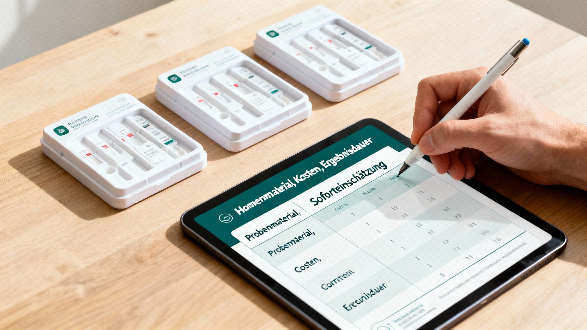 Schnelleinschätzung Allergietest zum selber machen