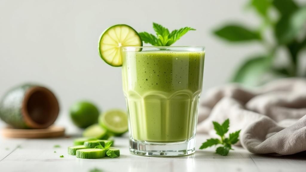 Avocado-Gurken-Smoothie