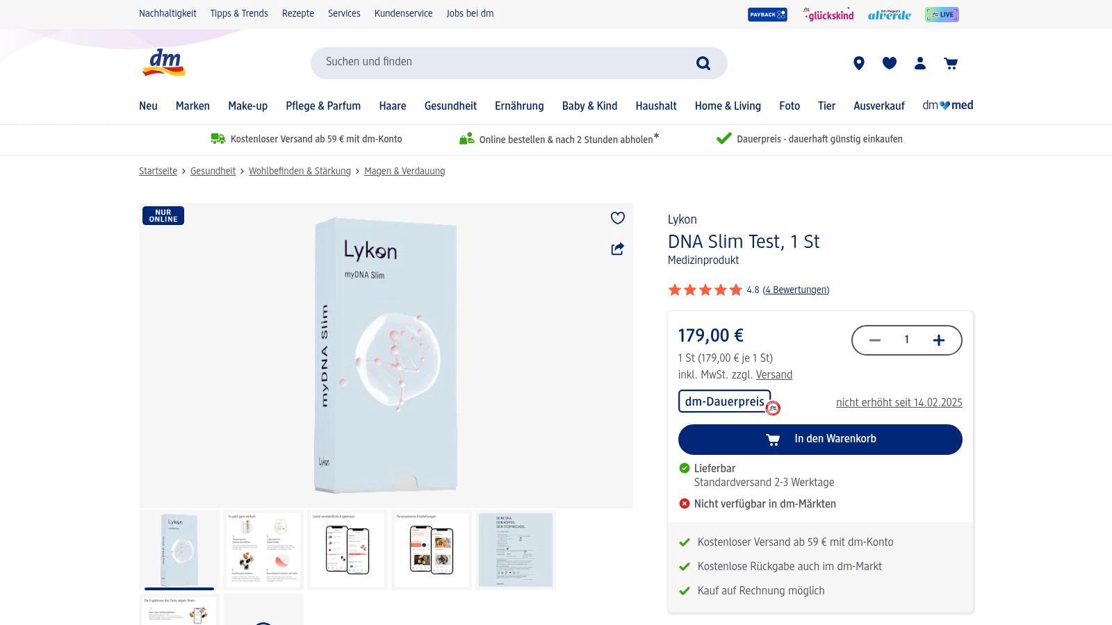 dm Online‑Shop (Händler)