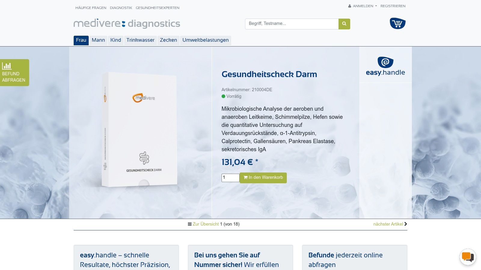 medivere:diagnostics