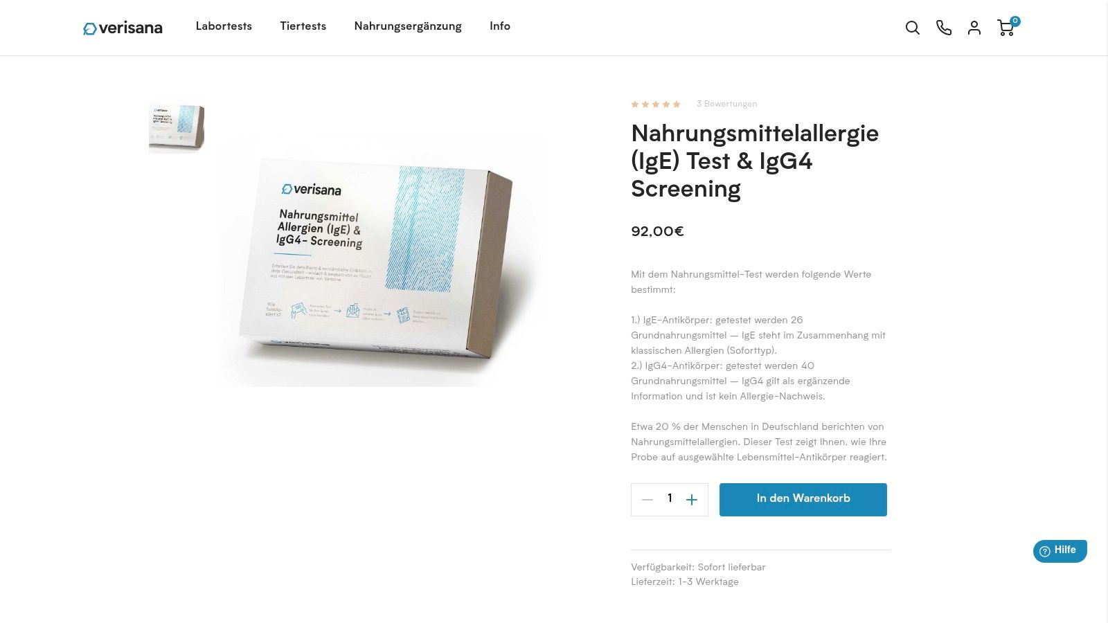 Verisana (offizieller Shop)