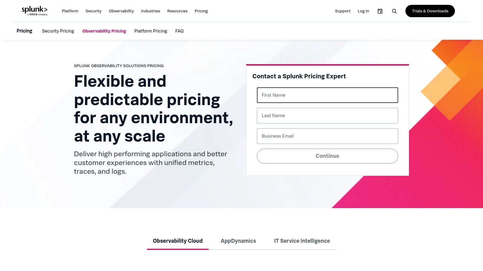 Splunk Observability Cloud (incl. Splunk APM)