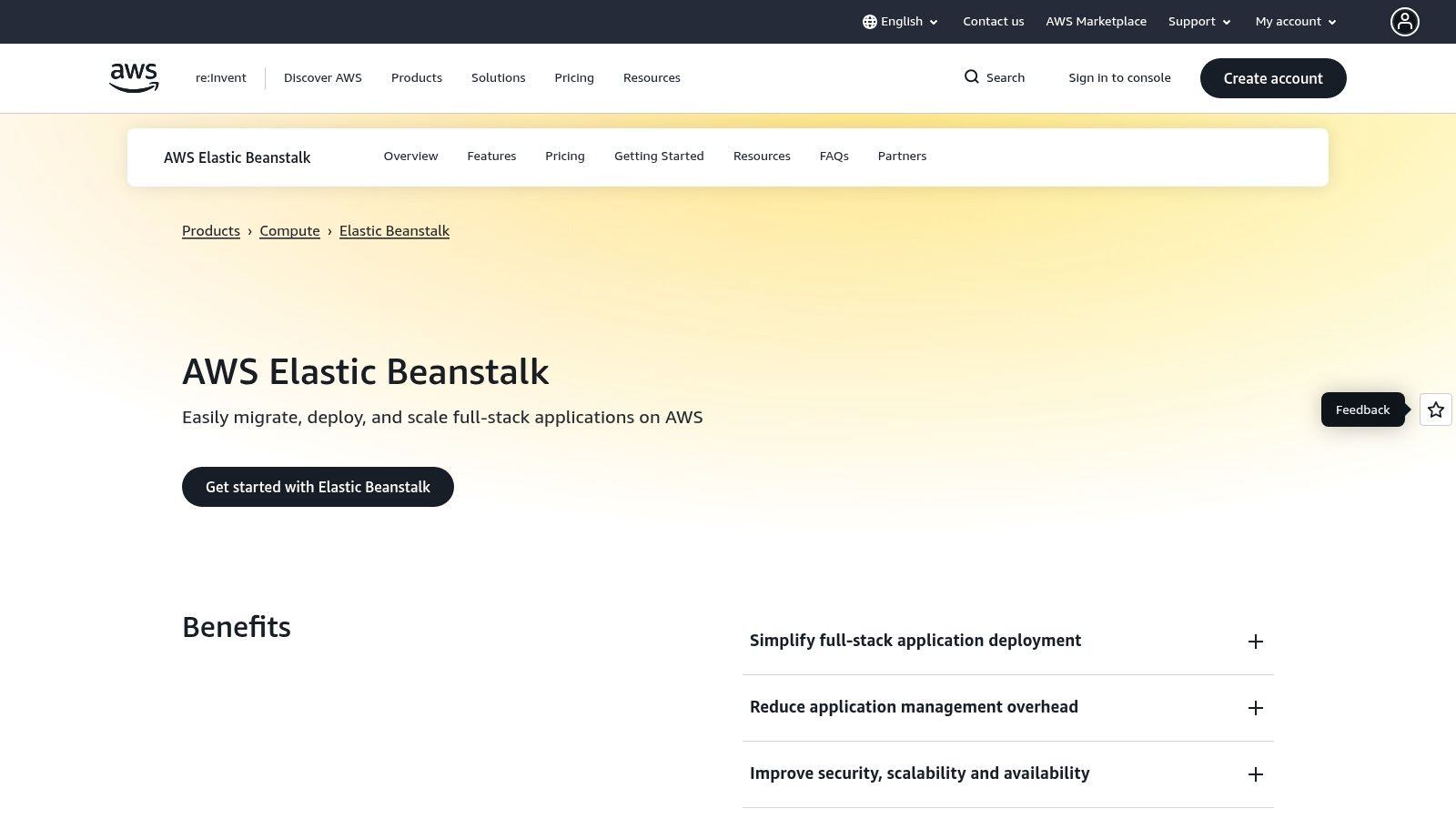 AWS Elastic Beanstalk