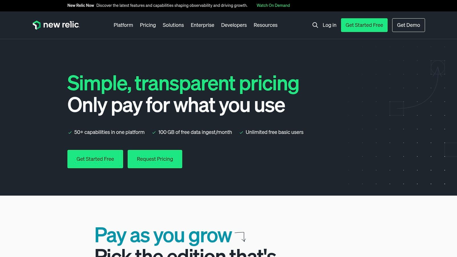 New Relic – APM and Full‑Platform Observability