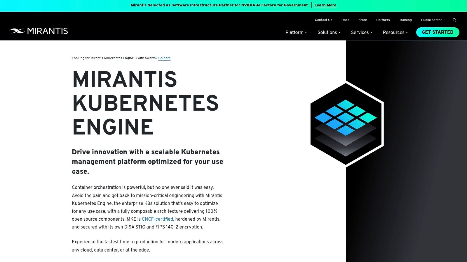 Mirantis Kubernetes Engine (MKE) and Mirantis k0s