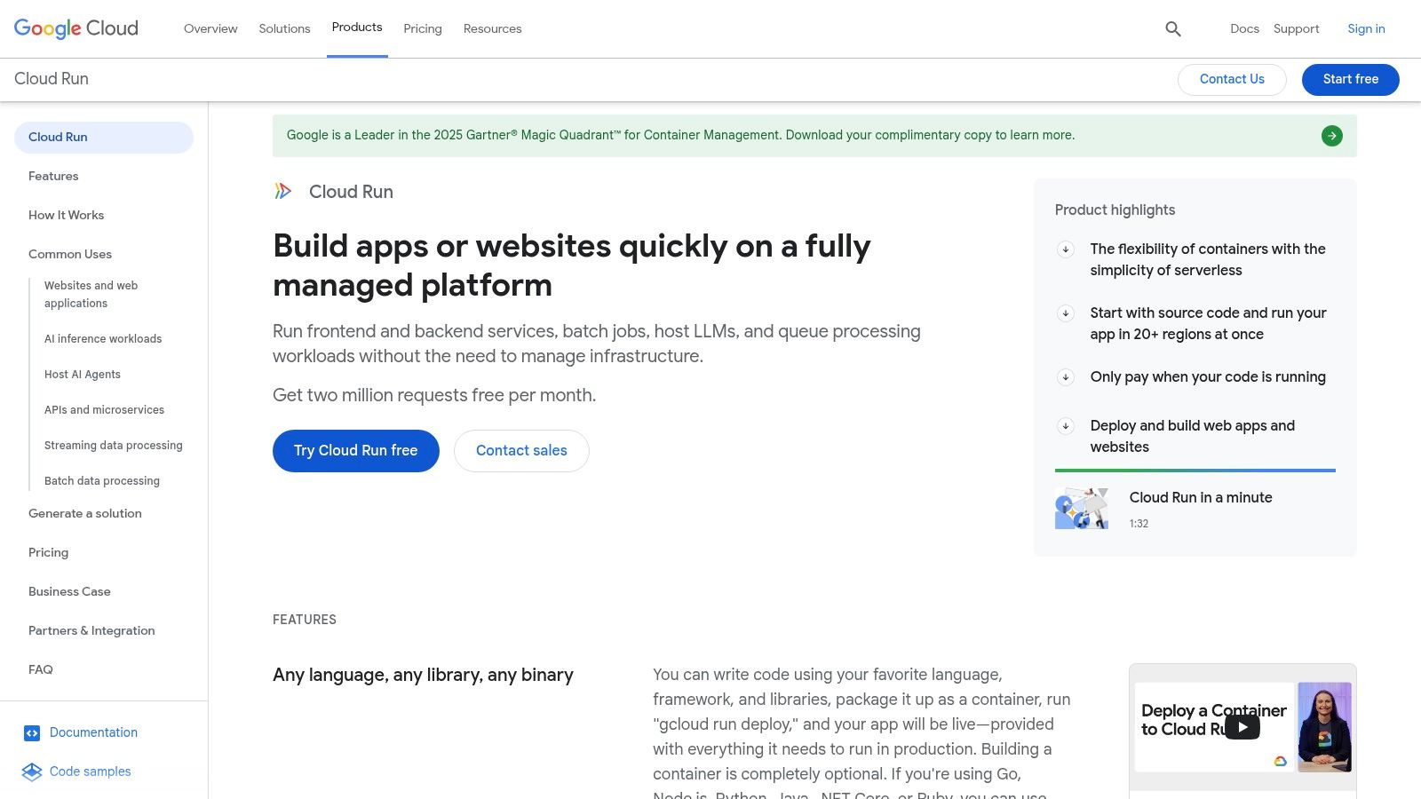 Google Cloud Run