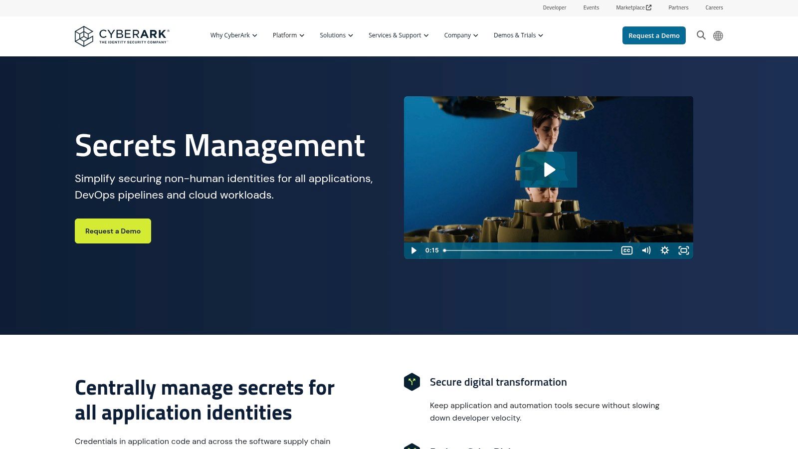 CyberArk Secrets Manager