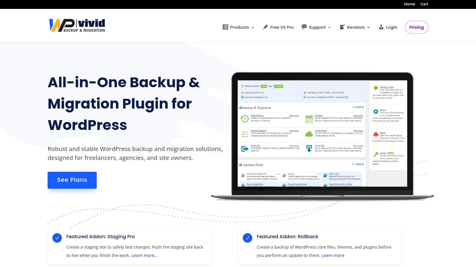 WPvivid Backup & Migration