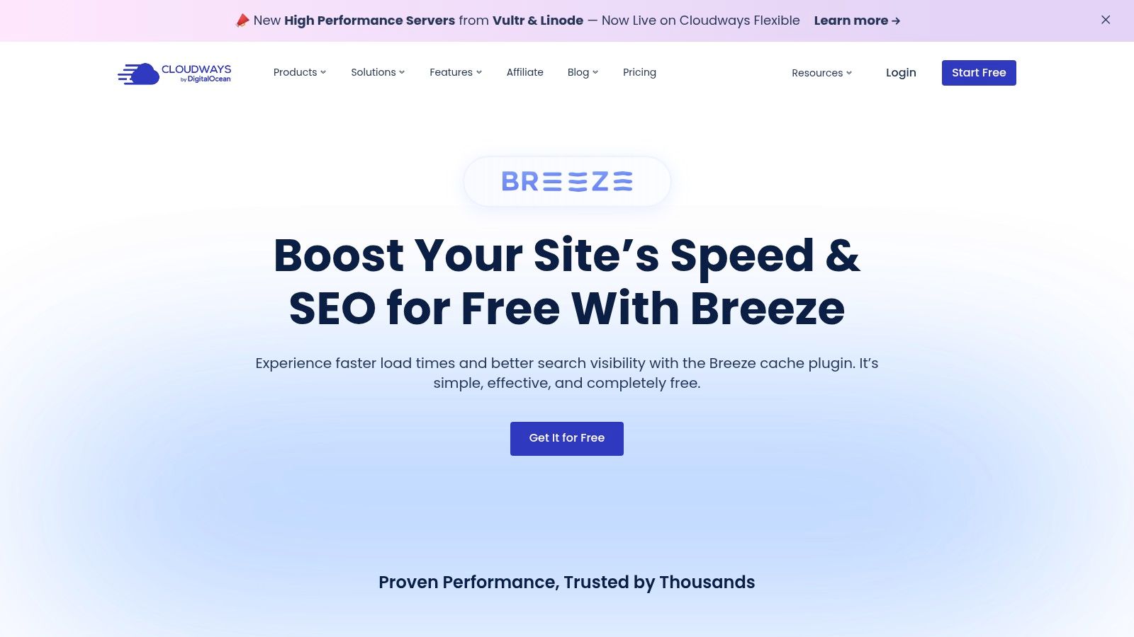 Breeze by Cloudways