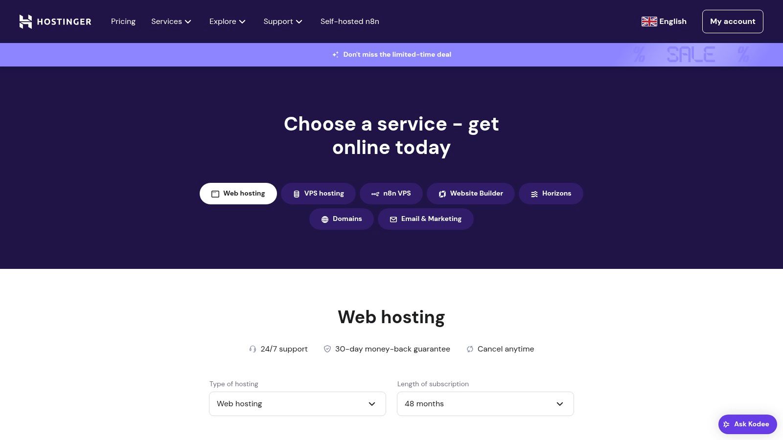 Hostinger (UK)