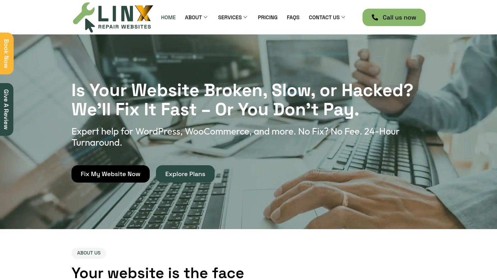 LINX Repair Websites
