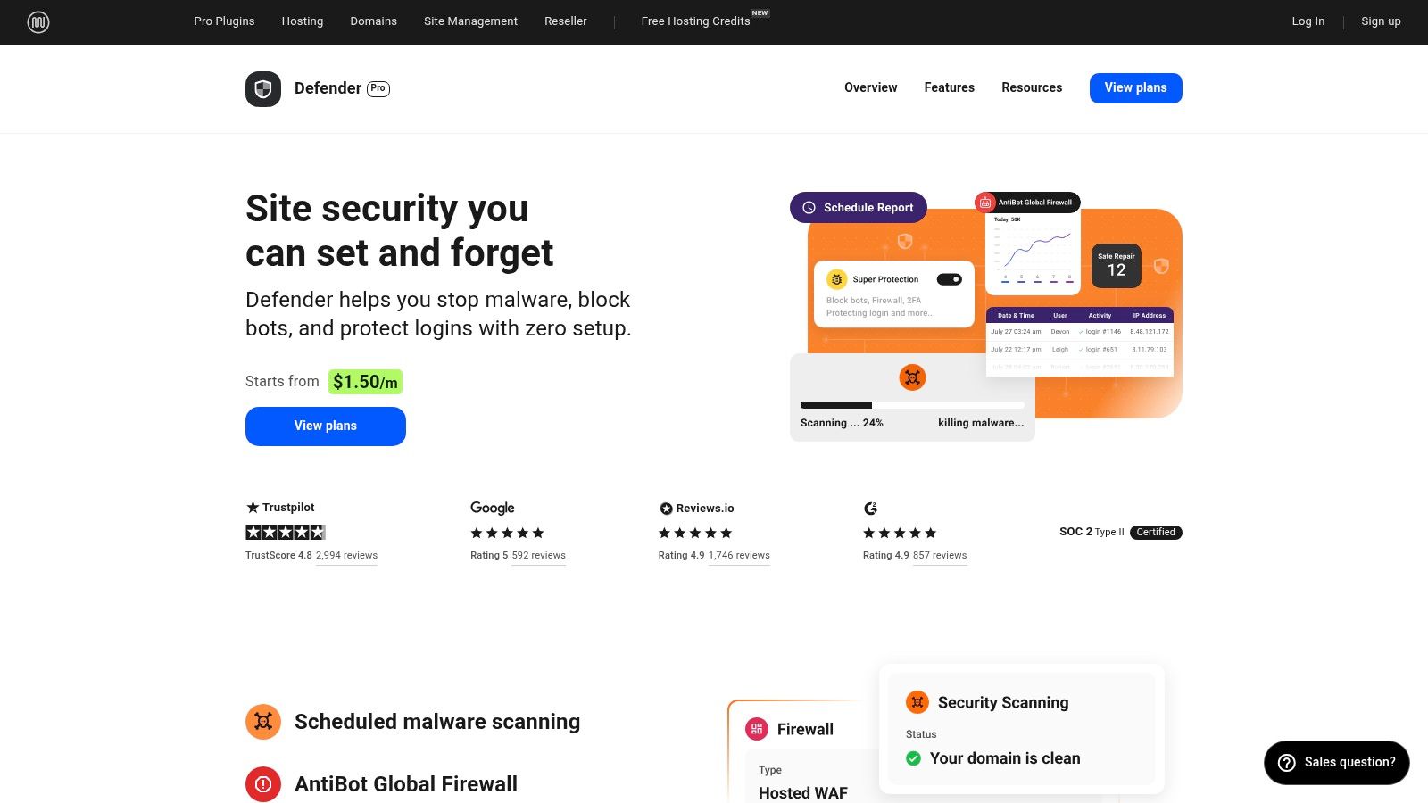 WPMU DEV (Defender Pro via membership)