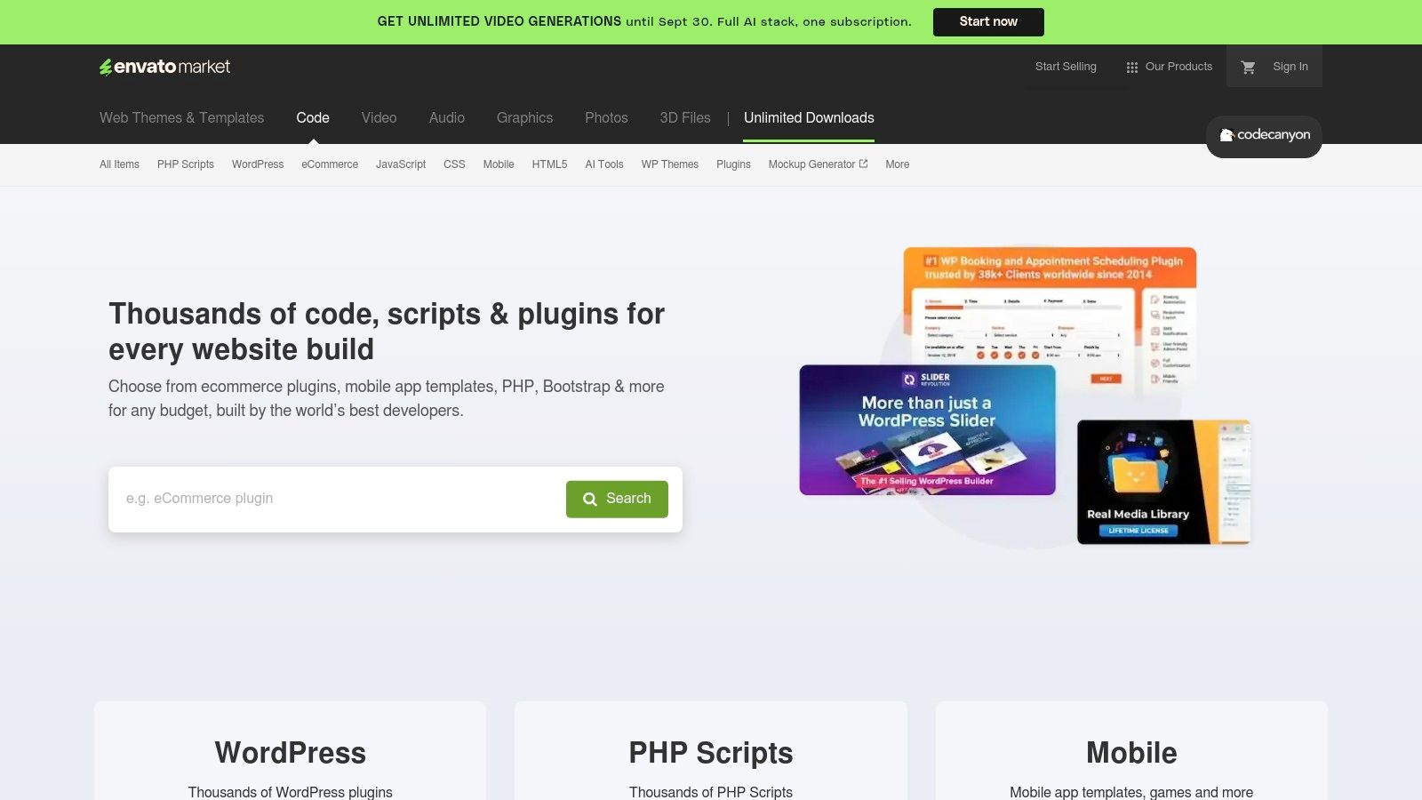 Envato Market – CodeCanyon
