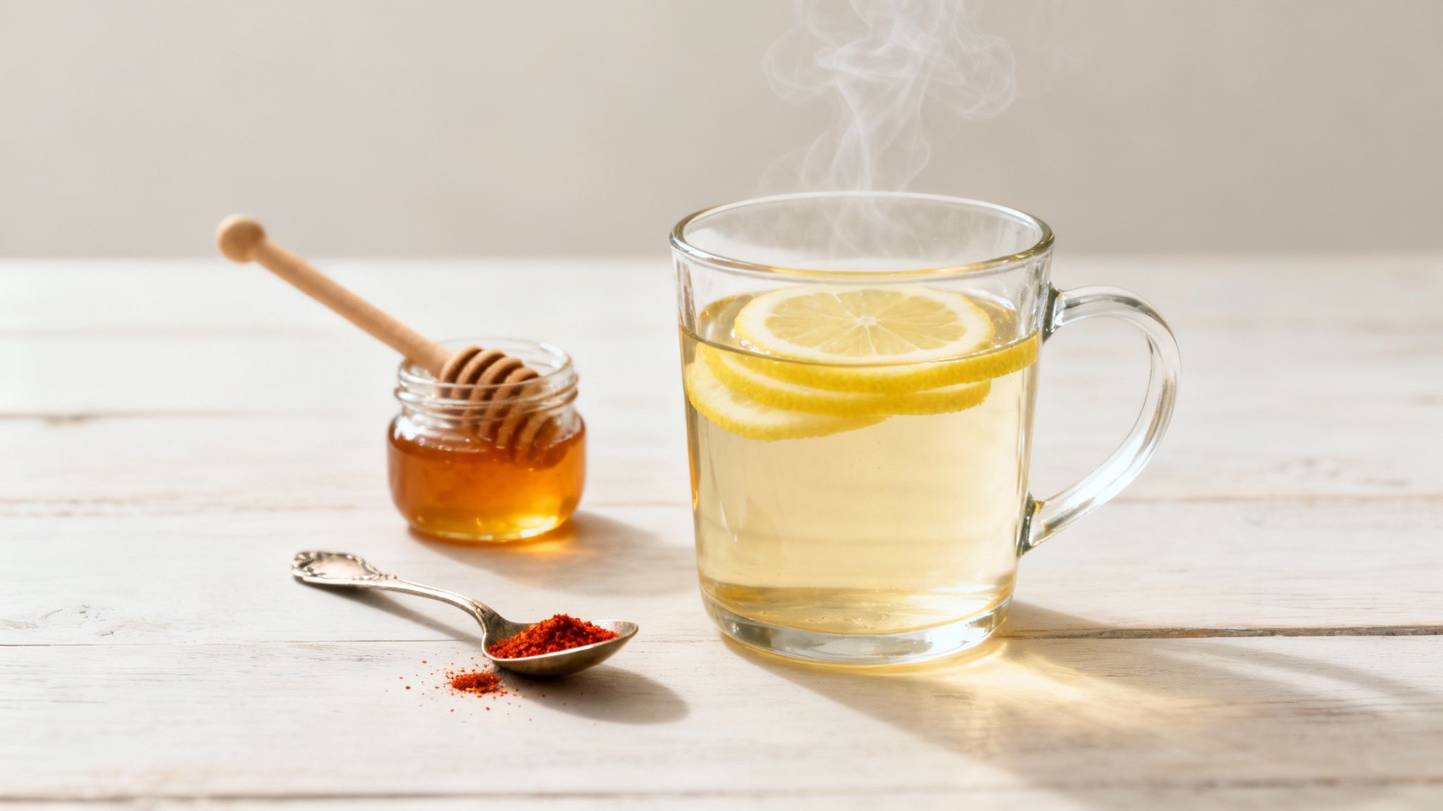 Lemon Water and Cayenne Pepper Detox