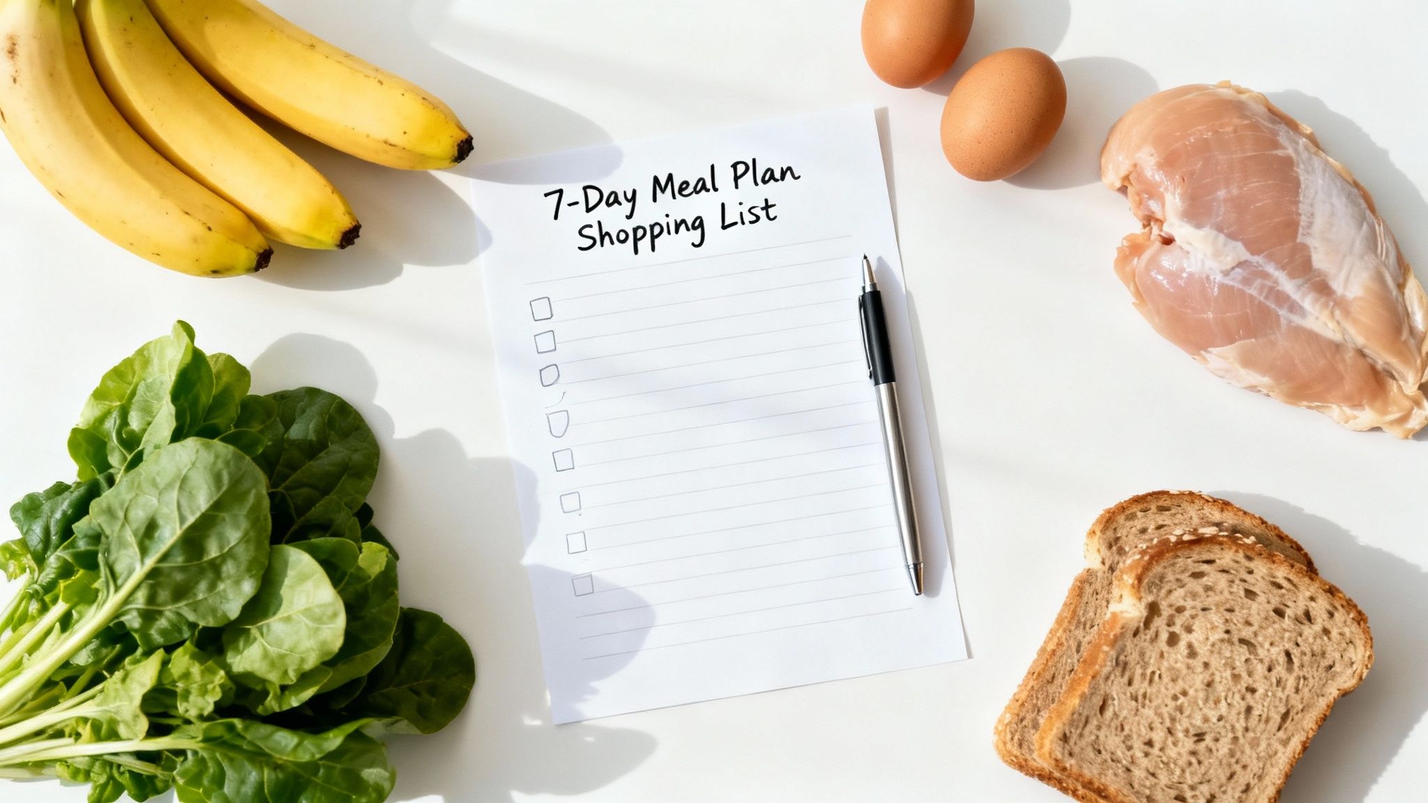 Plate of healthy food for a 1500 calorie diet plan