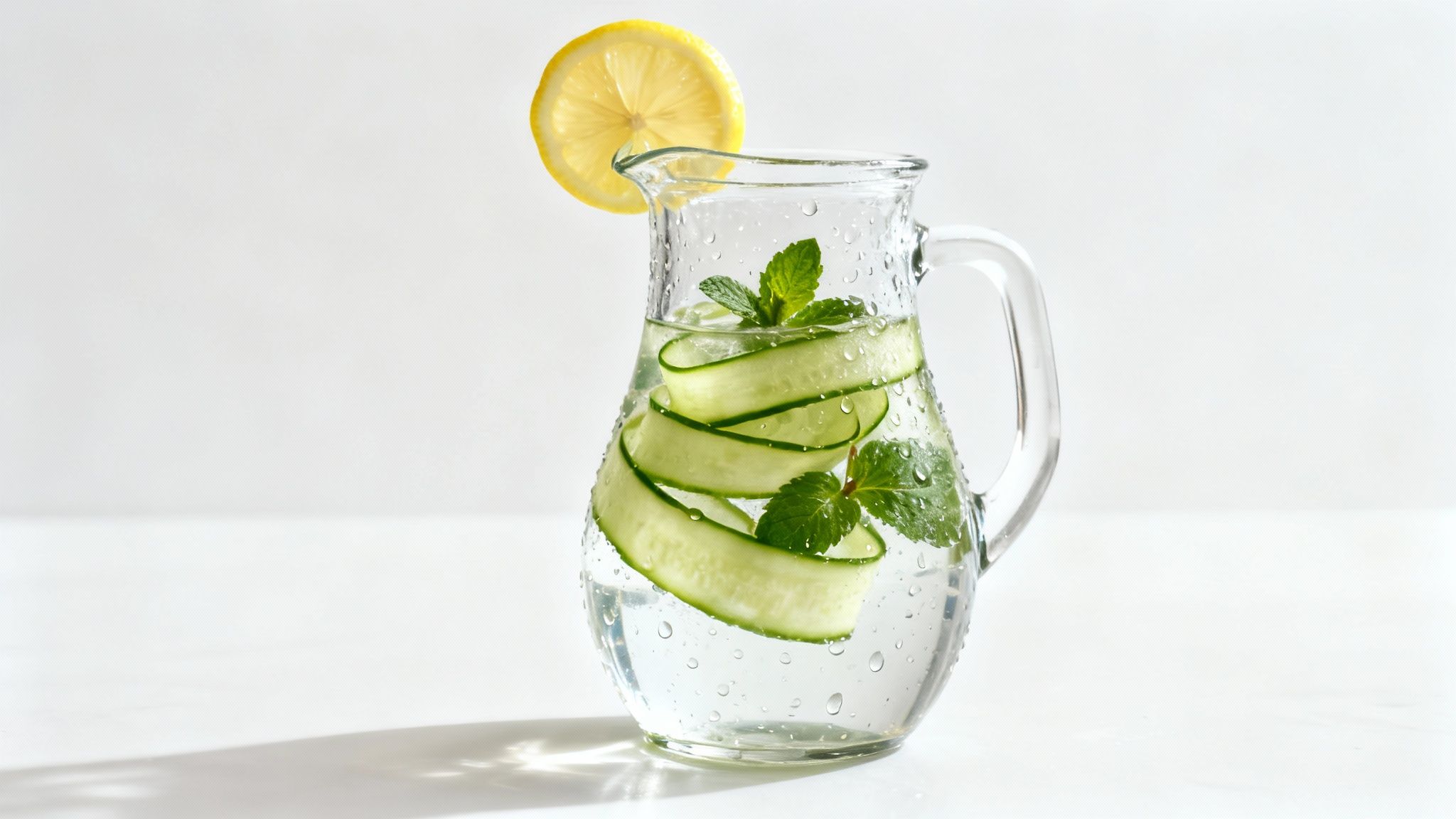 Cucumber and Mint Detox Water