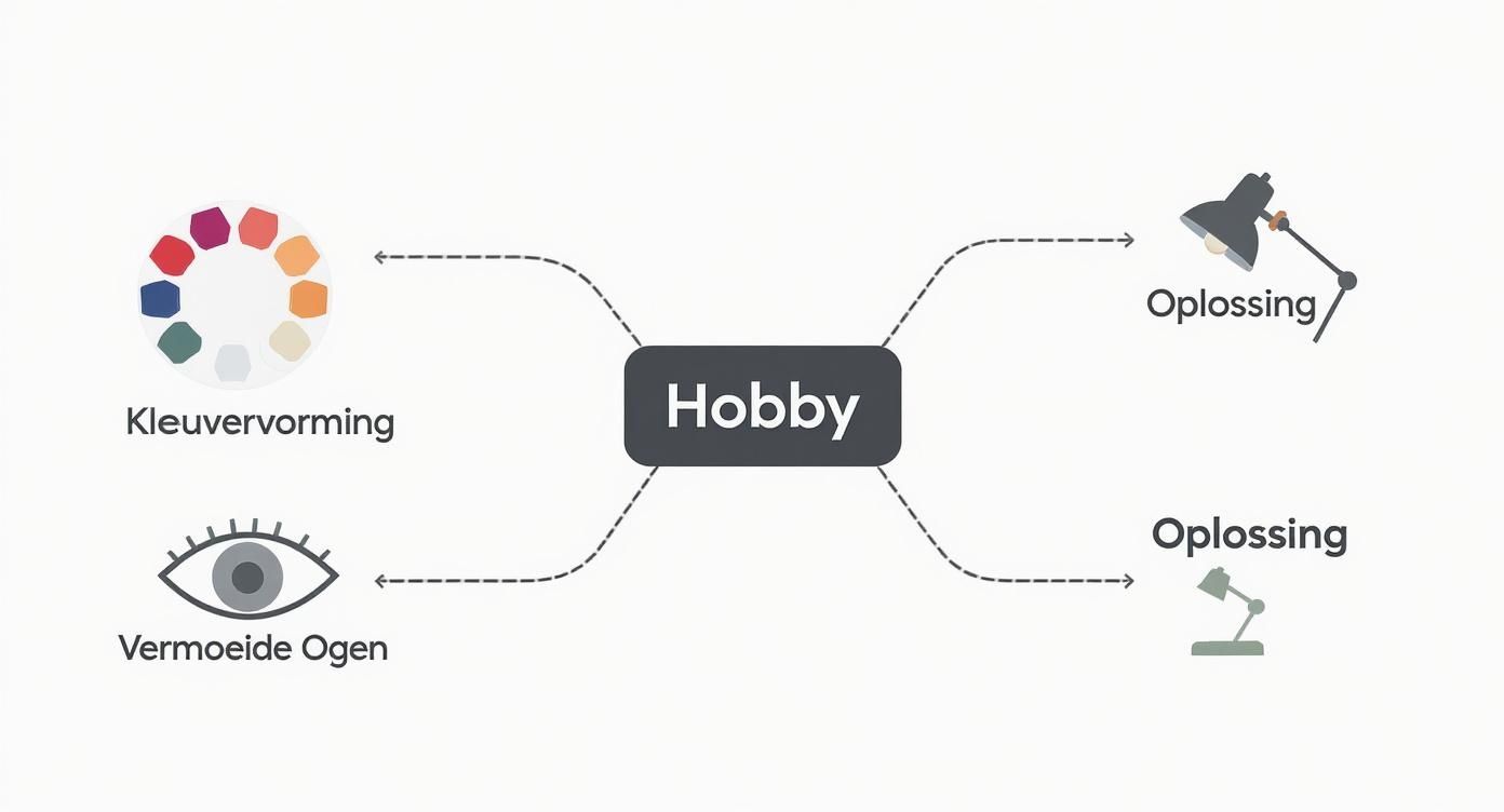 Infographic about daglichtlampen voor hobby