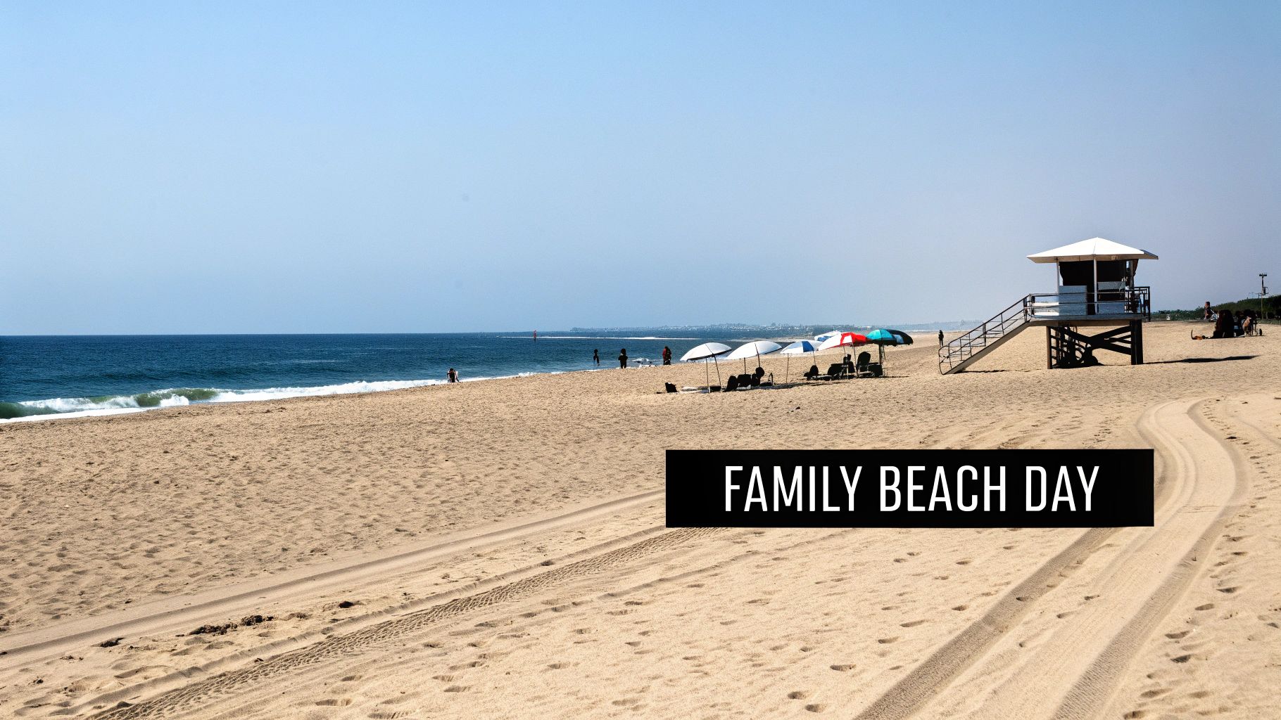 Beach Swimming and Sunbathing