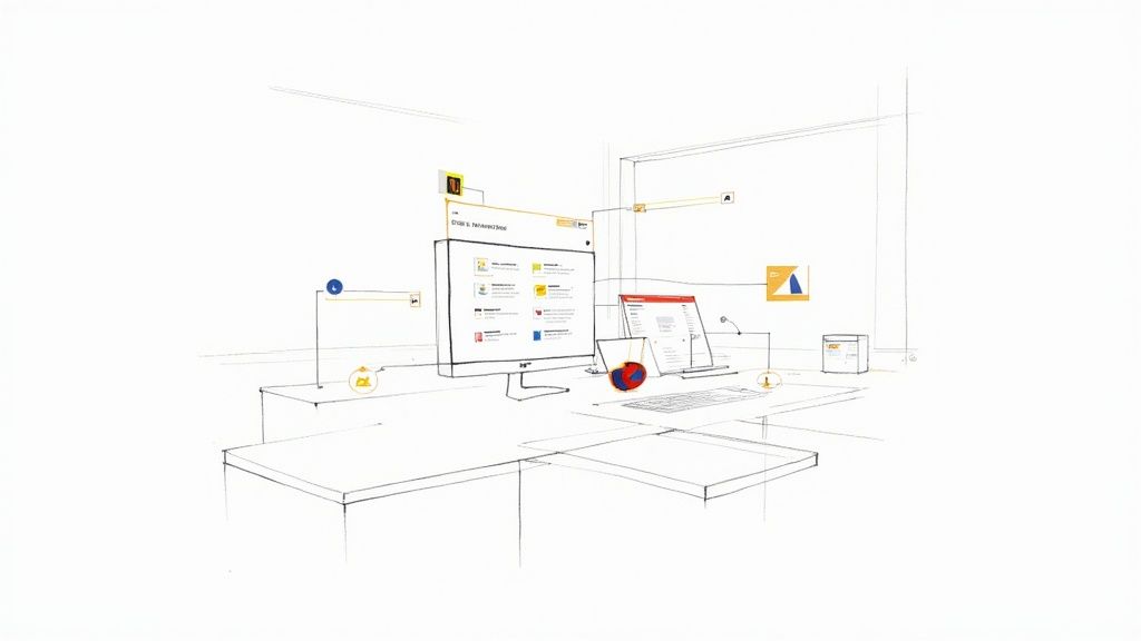 A dashboard showing integrated workflows and time tracking data in Notion
