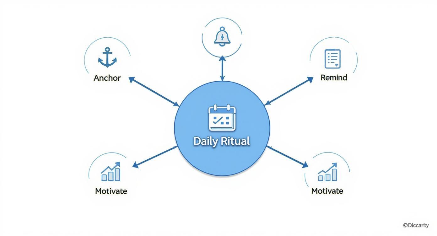 Infographic about notion habit tracker template